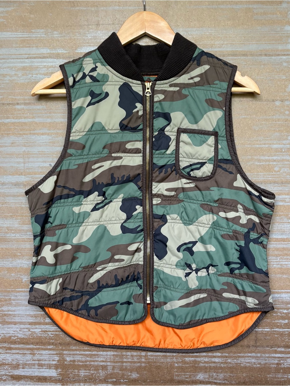 Ralph Lauren Red, White & Blue and Camo Vest - Picture 2 of 6